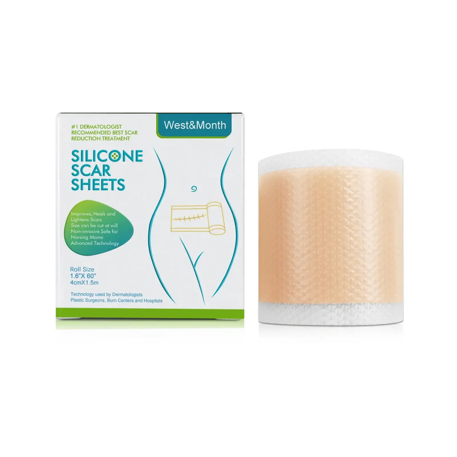 Silicone Scar Patch Skin Repair Sheets Removal Self-Adhesive Stretch Mark Tape Therapy Patch Burn Acne Scar Skin Care Silicone Scar Patch Skin Repair Sheets Removal Self-Adhesive Stretch Mark Tape Therapy Patch Burn Acne Scar Skin Care