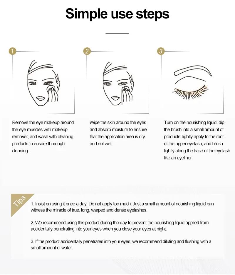 Eyelash Growth Liquid Beauty Eyelash Nutrient Liquid Fine Brush Head Natural Thick Anti-sweat Transparent Slender Growth Eyelash Growth Liquid Beauty Eyelash Nutrient Liquid Fine Brush Head Natural Thick Anti-sweat Transparent Slender Growth