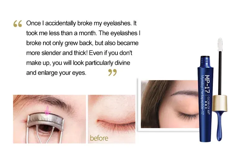 Eyelash Growth Liquid Beauty Eyelash Nutrient Liquid Fine Brush Head Natural Thick Anti-sweat Transparent Slender Growth Eyelash Growth Liquid Beauty Eyelash Nutrient Liquid Fine Brush Head Natural Thick Anti-sweat Transparent Slender Growth