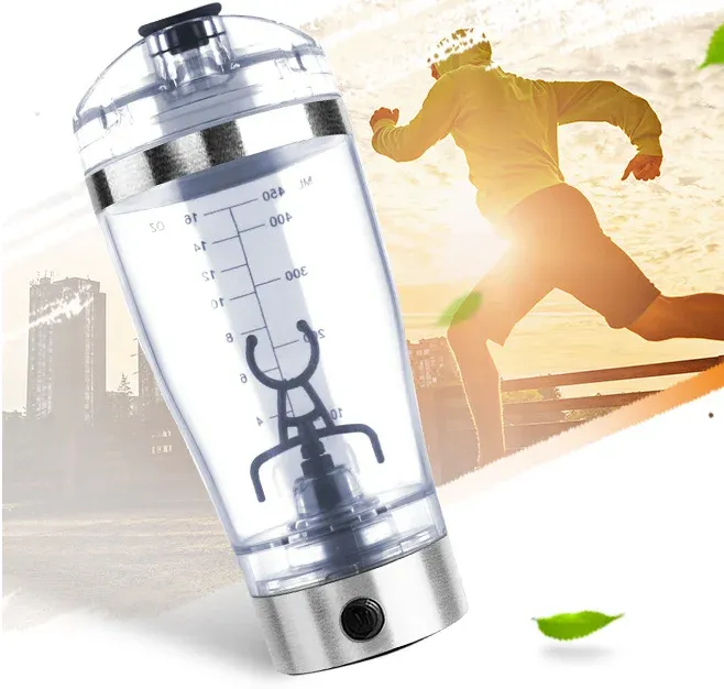 Electric Protein Shake Stirrer USB Shake Bottle Milk Coffee Blender Kettle Sports And Fitness Charging Electric Shaker Cup Electric Protein Shake Stirrer USB Shake Bottle Milk Coffee Blender Kettle Sports And Fitness Charging Electric Shaker Cup