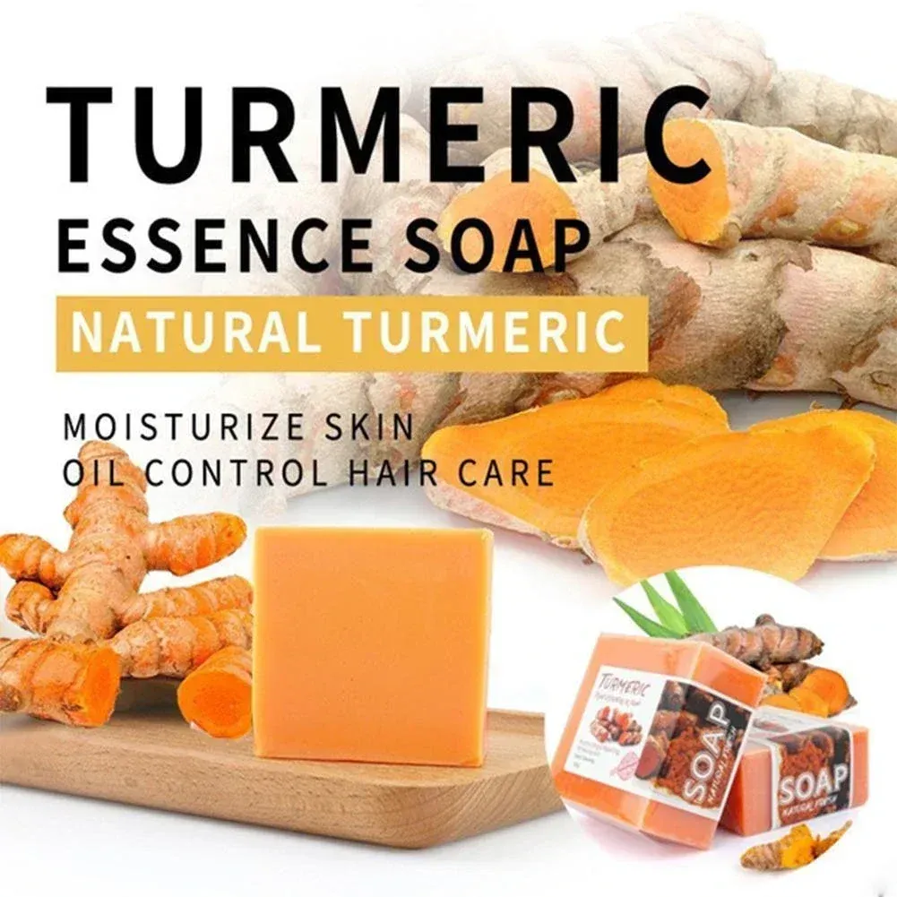 סבון כורכום טבעי Turmeric – תמונה 3