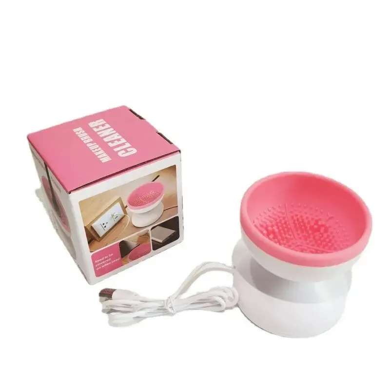 Makeup Brush Cleaner Makeup Tool Powder Puff Makeup Egg Deep Cleaning Box Automatic Quick Dry Brush Washer Makeup Brush Cleaner Makeup Tool Powder Puff Makeup Egg Deep Cleaning Box Automatic Quick Dry Brush Washer
