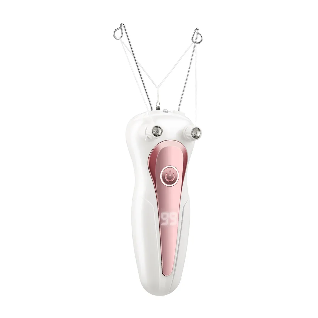 Electric Body Hair Remover Women's Cotton Thread Leg Arm Shaver Razor Lady Beauty Neck Rechargeable Hair Epilator Electric Body Hair Remover Women's Cotton Thread Leg Arm Shaver Razor Lady Beauty Neck Rechargeable Hair Epilator