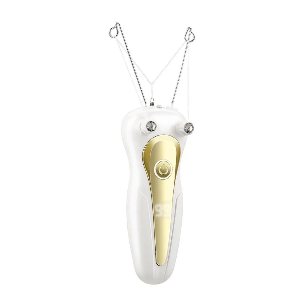 Electric Body Hair Remover Women's Cotton Thread Leg Arm Shaver Razor Lady Beauty Neck Rechargeable Hair Epilator Electric Body Hair Remover Women's Cotton Thread Leg Arm Shaver Razor Lady Beauty Neck Rechargeable Hair Epilator