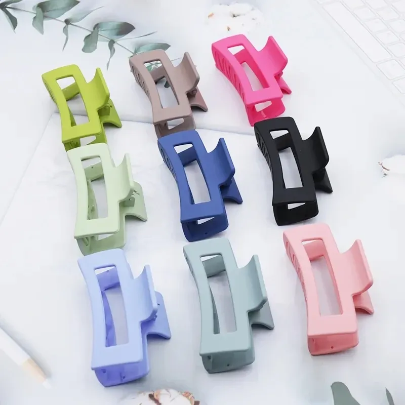 Korean Women Girls Plastic Hair Claws Hair Clips Headwear Large Size Hairpin Crab Barrette Fashion Ornament Hair Accessories Korean Women Girls Plastic Hair Claws Hair Clips Headwear Large Size Hairpin Crab Barrette Fashion Ornament Hair Accessories