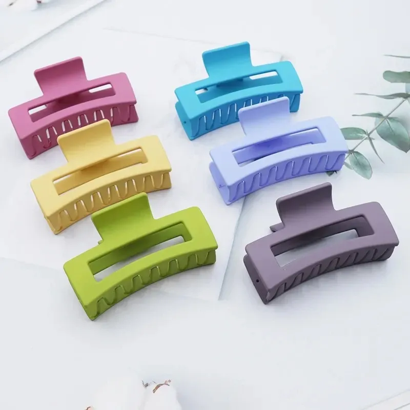 Korean Women Girls Plastic Hair Claws Hair Clips Headwear Large Size Hairpin Crab Barrette Fashion Ornament Hair Accessories Korean Women Girls Plastic Hair Claws Hair Clips Headwear Large Size Hairpin Crab Barrette Fashion Ornament Hair Accessories