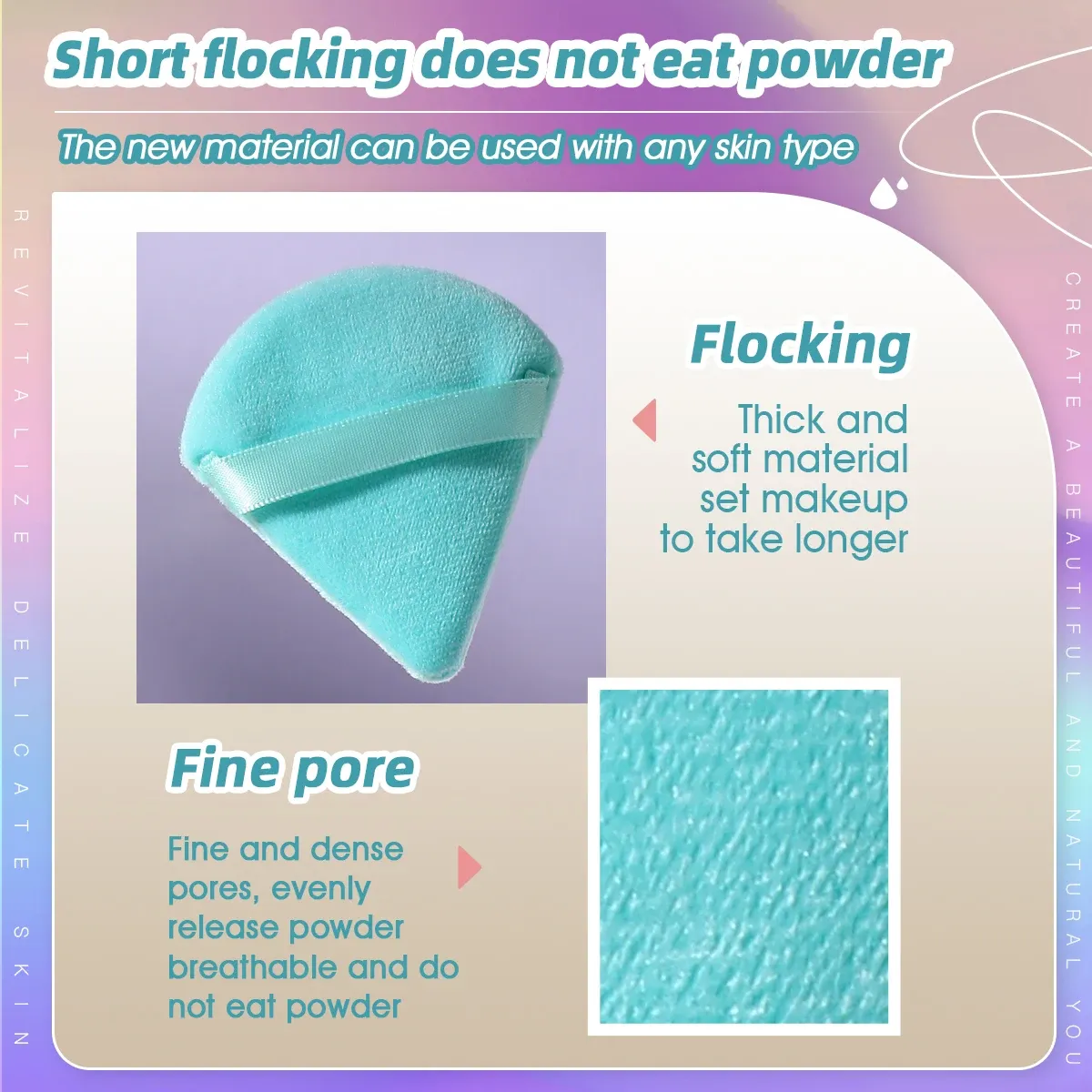 10/20Pcs Triangle Velvet Powder Puff Pizza Flours Mini Face Makeup sponge Cosmetics Washable Lightweight Makeup Tool 10/20Pcs Triangle Velvet Powder Puff Pizza Flours Mini Face Makeup sponge Cosmetics Washable Lightweight Makeup Tool