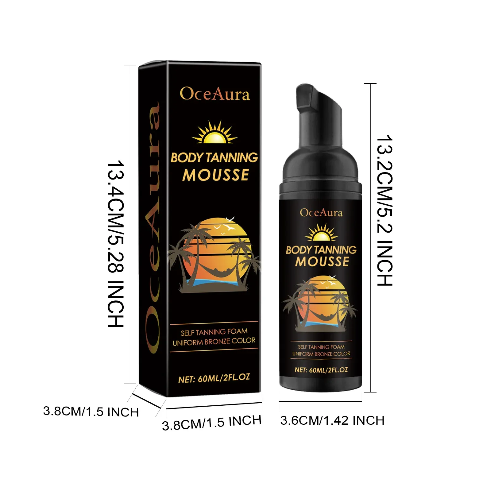 Tanning Spray Accelerate Darker Natural Sunless Booster Solarium Hydrating Smooth Long Lasting Sunbathing Bronzer Tanning Mousse