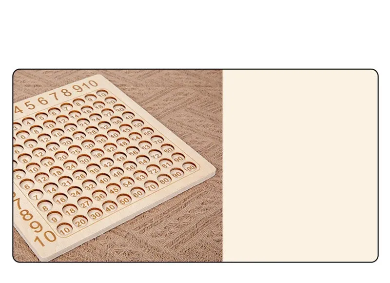 99 Multiplication Board Game Wooden Montessori Kids Learning Educational Toys Math Counting Hundred Board Interactive Thinking 99 Multiplication Board Game Wooden Montessori Kids Learning Educational Toys Math Counting Hundred Board Interactive Thinking