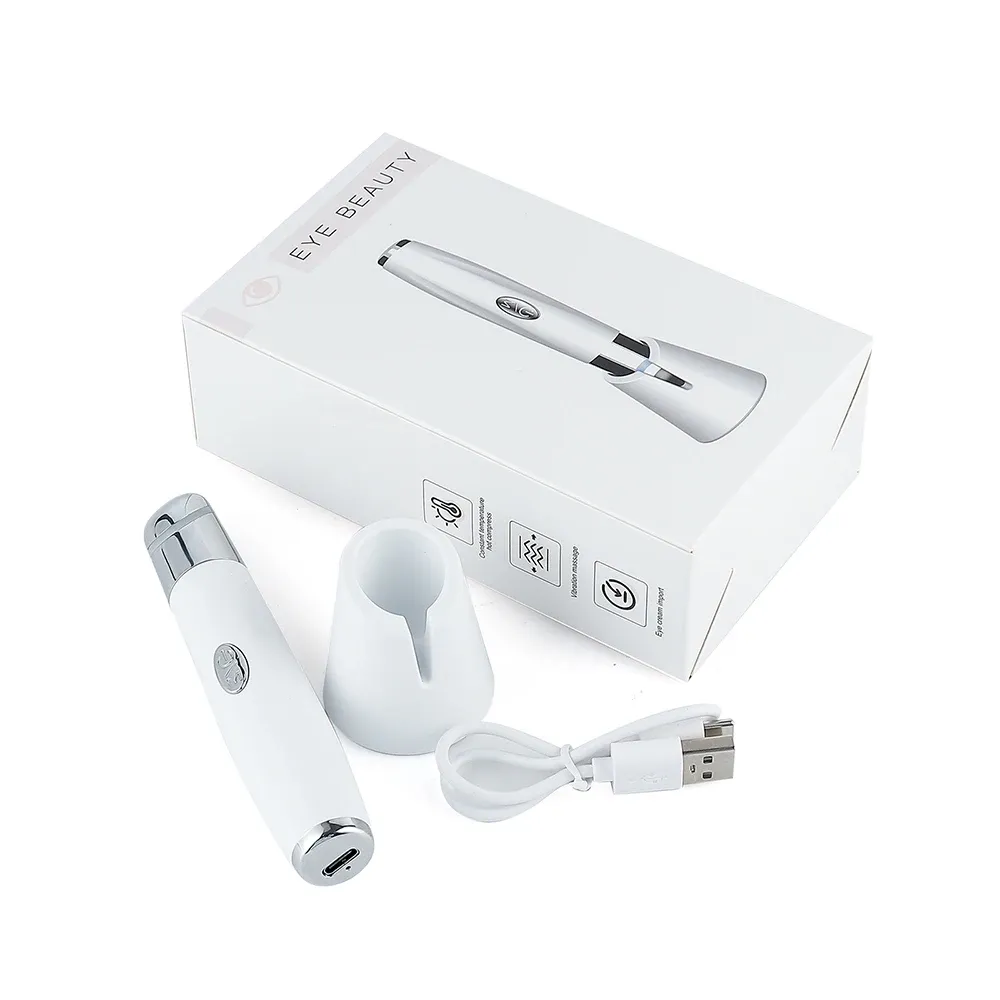 IPL Vibration Eye Massager Anti Dark Circle Blue Light Anti Wrinkle Eye Massage Pen Hot Compress Eye Beauty Care Device IPL Vibration Eye Massager Anti Dark Circle Blue Light Anti Wrinkle Eye Massage Pen Hot Compress Eye Beauty Care Device