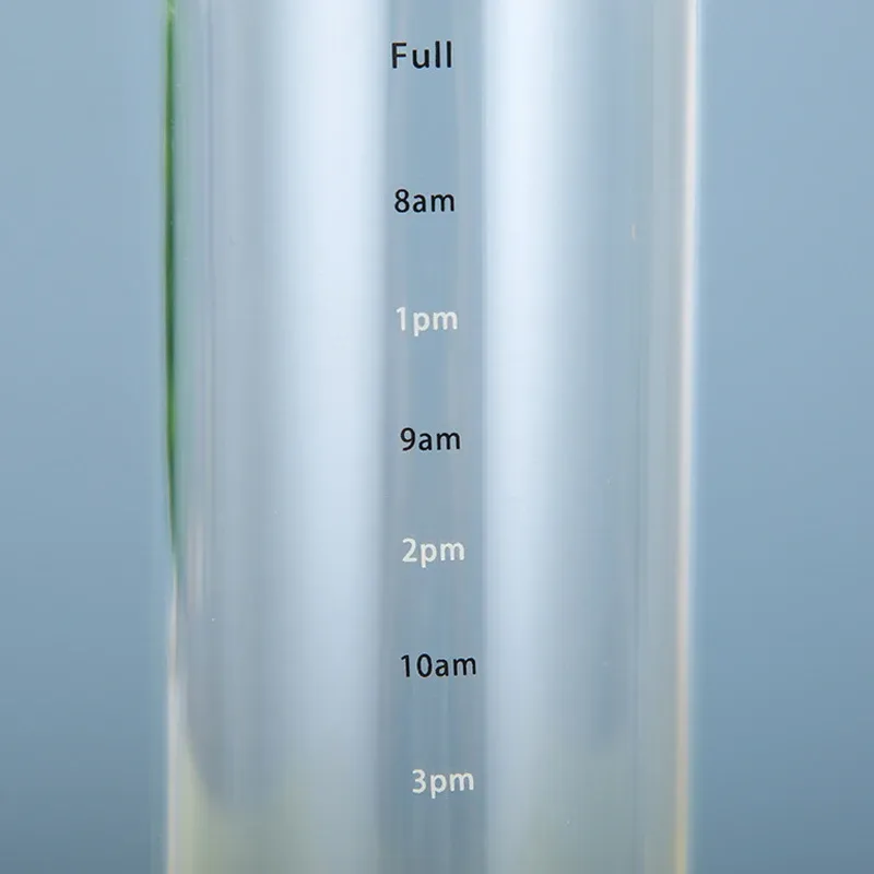 500/750ml Large Capacity Glass Water Bottle With Time Marker Cover For Water Drink Transparent Milk Juice Cup Simple Cup Gift 500/750ml Large Capacity Glass Water Bottle With Time Marker Cover For Water Drink Transparent Milk Juice Cup Simple Cup Gift