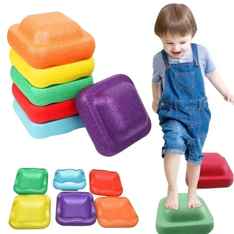 Children's Balance Training Foam Step Sensory Tube Assisted Outdoor Games Stacking Stones Balance Sports Baby Toys Gift Children's Balance Training Foam Step Sensory Tube Assisted Outdoor Games Stacking Stones Balance Sports Baby Toys Gift