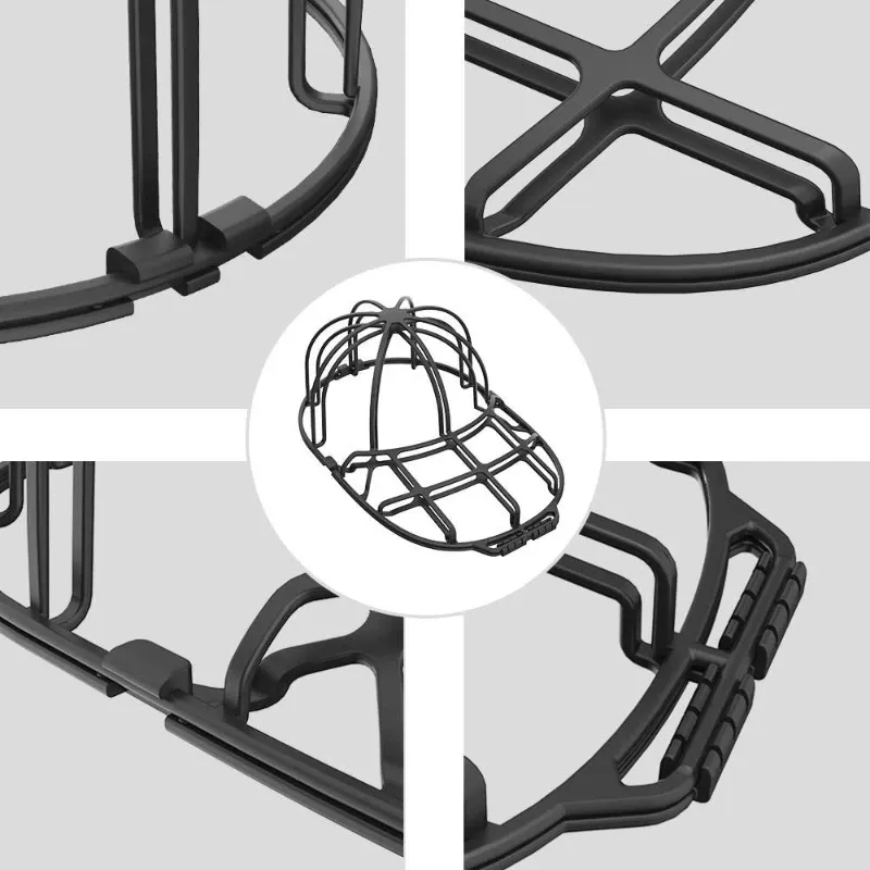 Multifunctional Baseball Cap Washer Fit Hat Washer Frame PP Washing Cage Double-deck Hat Cleaners Protector Multifunctional Baseball Cap Washer Fit Hat Washer Frame PP Washing Cage Double-deck Hat Cleaners Protector