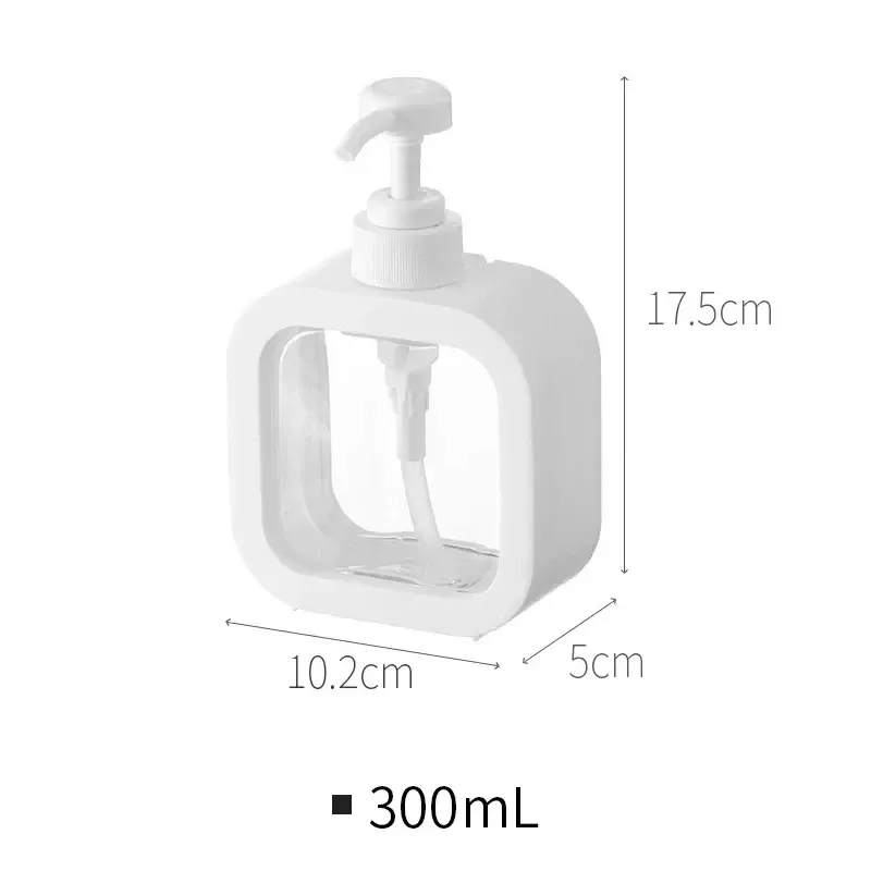 300/500ml Bathroom Soap Dispensers Refillable Lotion Shampoo Shower Gel Holder Portable Travel Dispenser Empty Bath Pump Bottle 300/500ml Bathroom Soap Dispensers Refillable Lotion Shampoo Shower Gel Holder Portable Travel Dispenser Empty Bath Pump Bottle
