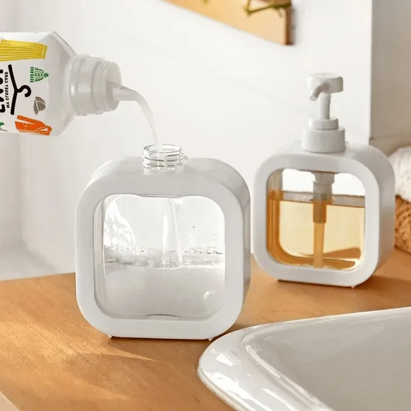 300/500ml Bathroom Soap Dispensers Refillable Lotion Shampoo Shower Gel Holder Portable Travel Dispenser Empty Bath Pump Bottle 300/500ml Bathroom Soap Dispensers Refillable Lotion Shampoo Shower Gel Holder Portable Travel Dispenser Empty Bath Pump Bottle
