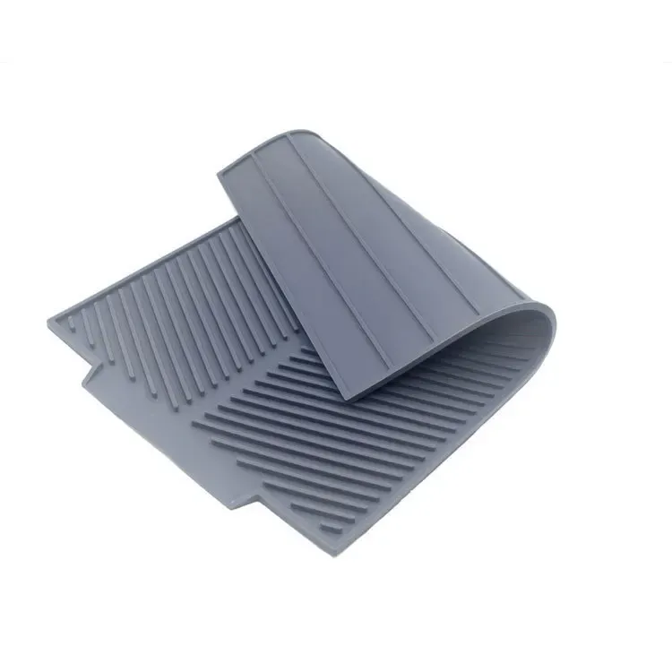 Silicone Drain Pad Drying Mat Pots Dish Drain Mat For Kitchen Tableware Non-slip Mats Anti-scald Coaster Kitchen Utensils Silicone Drain Pad Drying Mat Pots Dish Drain Mat For Kitchen Tableware Non-slip Mats Anti-scald Coaster Kitchen Utensils