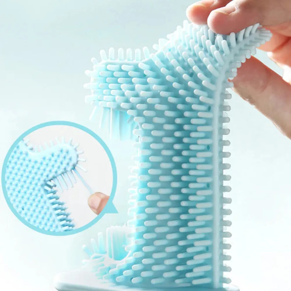 No Dead Corner Cactus Toilet Brush Long Handle Silicone Toilet Brush with Holder - Flex No-Slip Toilet Bowl Cleaner Brush No Dead Corner Cactus Toilet Brush Long Handle Silicone Toilet Brush with Holder - Flex No-Slip Toilet Bowl Cleaner Brush