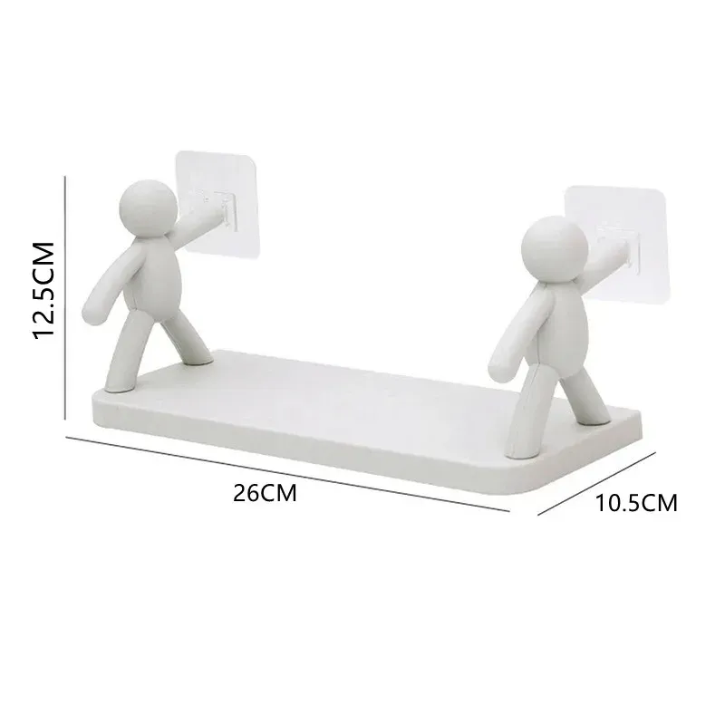 Bathroom Self-adhesive Shampoo Shelves Shower Towel Storage Rack Cosmetic Toilet Organizer Home Decor Kitchen PP Plastic Rack Bathroom Self-adhesive Shampoo Shelves Shower Towel Storage Rack Cosmetic Toilet Organizer Home Decor Kitchen PP Plastic Rack