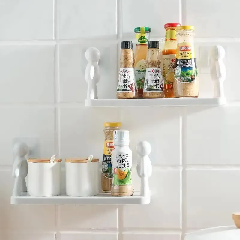 Bathroom Self-adhesive Shampoo Shelves Shower Towel Storage Rack Cosmetic Toilet Organizer Home Decor Kitchen PP Plastic Rack Bathroom Self-adhesive Shampoo Shelves Shower Towel Storage Rack Cosmetic Toilet Organizer Home Decor Kitchen PP Plastic Rack
