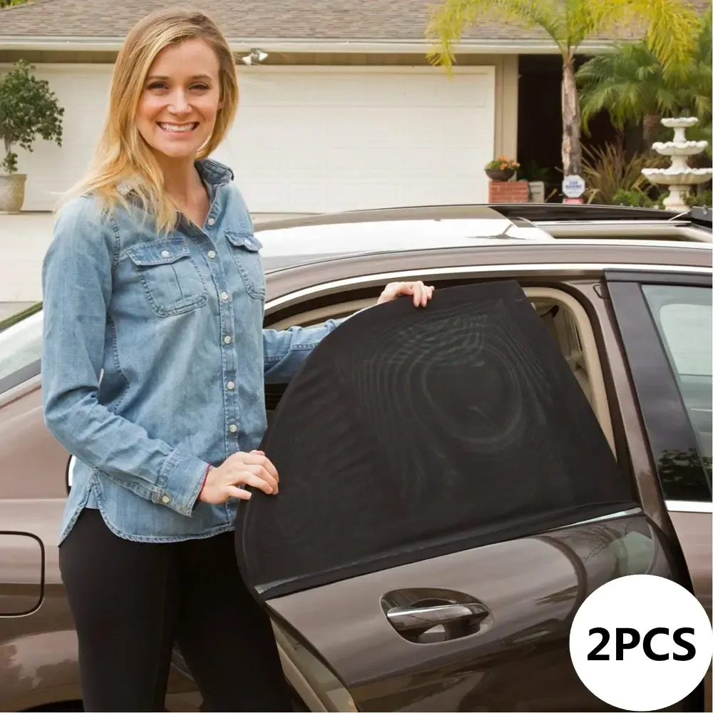 Car Sunshade Curtains Universal Side Window Shades SUV Curtains Protection Repellent Mosquito Mesh Net Sunshade Auto Accessories Car Sunshade Curtains Universal Side Window Shades SUV Curtains Protection Repellent Mosquito Mesh Net Sunshade Auto Accessories