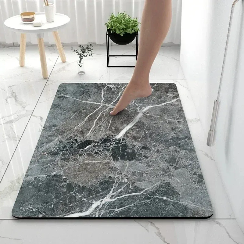 Bathroom Rugs Soft Diatomaceous Earth Floor Mat Super Absorbent Toilet Carpet Door Foot Mats Bath Non-slip Rubber Shower Rug Pad Bathroom Rugs Soft Diatomaceous Earth Floor Mat Super Absorbent Toilet Carpet Door Foot Mats Bath Non-slip Rubber Shower Rug Pad