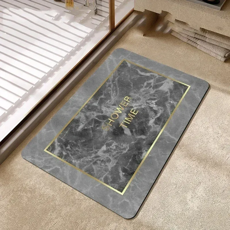 Bathroom Rugs Soft Diatomaceous Earth Floor Mat Super Absorbent Toilet Carpet Door Foot Mats Bath Non-slip Rubber Shower Rug Pad Bathroom Rugs Soft Diatomaceous Earth Floor Mat Super Absorbent Toilet Carpet Door Foot Mats Bath Non-slip Rubber Shower Rug Pad