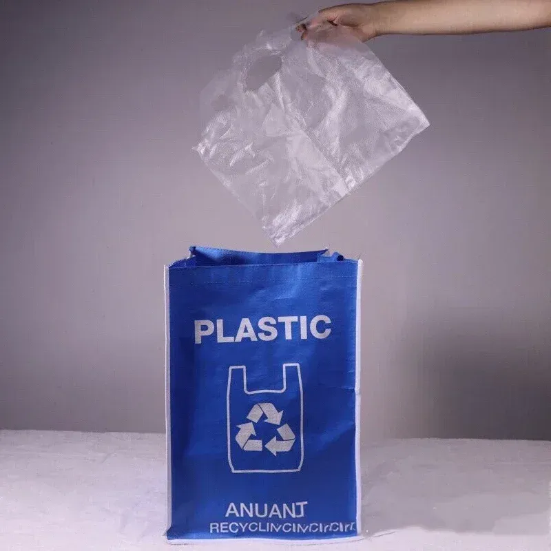 Kitchen Separate Recycling Waste Bin Bags Recycle Garbage Trash Sorting Bins Organizer Waterproof Baskets Home Storage Trash Bag Kitchen Separate Recycling Waste Bin Bags Recycle Garbage Trash Sorting Bins Organizer Waterproof Baskets Home Storage Trash Bag
