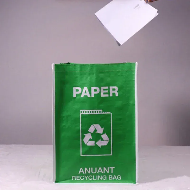 Kitchen Separate Recycling Waste Bin Bags Recycle Garbage Trash Sorting Bins Organizer Waterproof Baskets Home Storage Trash Bag Kitchen Separate Recycling Waste Bin Bags Recycle Garbage Trash Sorting Bins Organizer Waterproof Baskets Home Storage Trash Bag