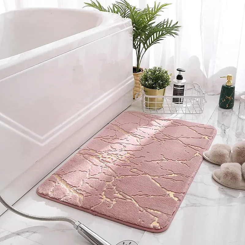 Oversized Bath Mat Black White Marble Fluffy Floor Rugs Fuax Rabbit Rur Bathroom Carpet Rugs Oversized Bath Mat Black White Marble Fluffy Floor Rugs Fuax Rabbit Rur Bathroom Carpet Rugs