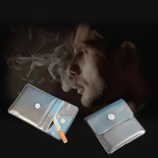 מאפרה ניידת לכיס לאפר ובדלי סיגריה - 6 יח׳