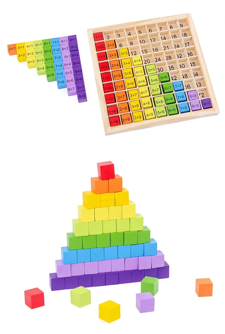 Montessori Educational Math Toys for Kids Children Baby Toys Multiplication Table Math Arithmetic Teaching Aids Christmas Gifts Montessori Educational Math Toys for Kids Children Baby Toys Multiplication Table Math Arithmetic Teaching Aids Christmas Gifts