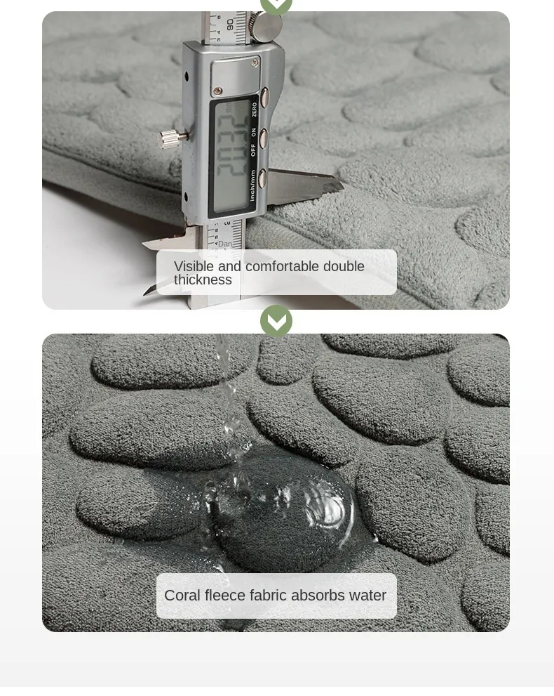 Mat Non-slip Carpets Cobblestone Embossed Bathroom Bath In Wash Basin Bathtub Side Floor Rug Shower Room Doormat Memory Foam Mat Non-slip Carpets Cobblestone Embossed Bathroom Bath In Wash Basin Bathtub Side Floor Rug Shower Room Doormat Memory Foam