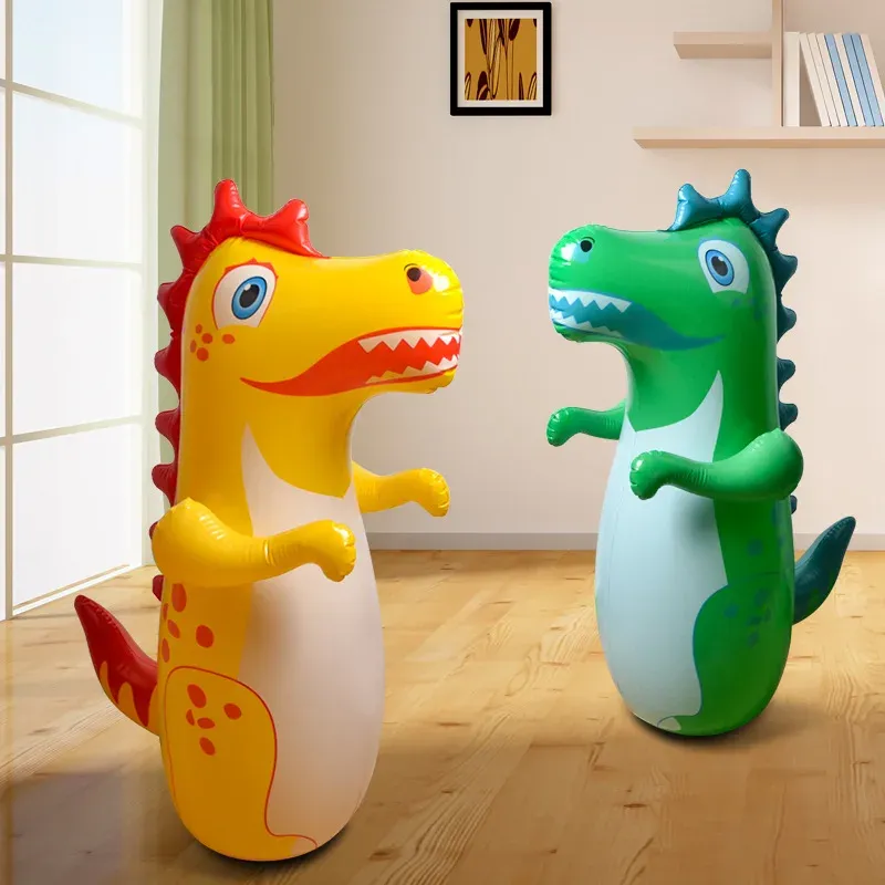 Tumbler Boxing Inflatable Dinosaur Punching Bag Boys Games Sport Toys Christmas Birthday Gift for Boys Girls Parent Child Toys Tumbler Boxing Inflatable Dinosaur Punching Bag Boys Games Sport Toys Christmas Birthday Gift for Boys Girls Parent Child Toys