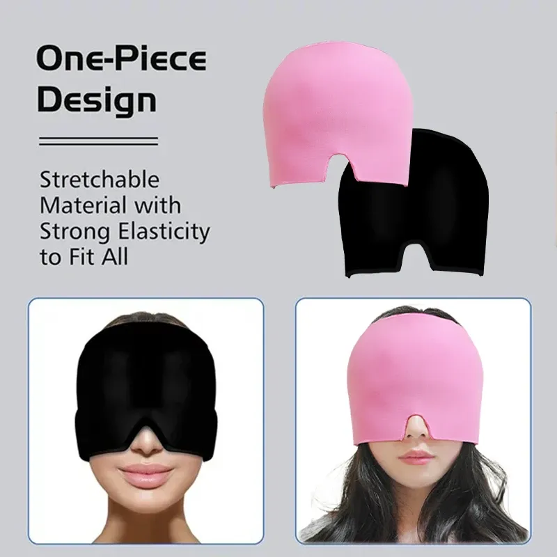 Migraine Relief Hat headache hat Gel Hot Cold Therapy Ice Cap For Relieve Pain Ice Hat Eye Mask Stress Pressure Pain Relief Migraine Relief Hat headache hat Gel Hot Cold Therapy Ice Cap For Relieve Pain Ice Hat Eye Mask Stress Pressure Pain Relief