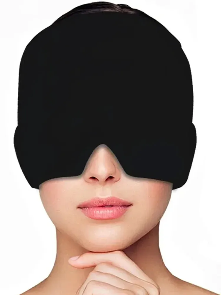 Migraine Relief Hat headache hat Gel Hot Cold Therapy Ice Cap For Relieve Pain Ice Hat Eye Mask Stress Pressure Pain Relief Migraine Relief Hat headache hat Gel Hot Cold Therapy Ice Cap For Relieve Pain Ice Hat Eye Mask Stress Pressure Pain Relief