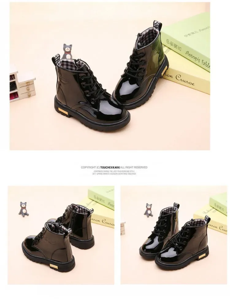 Kids Girls Boys Boots Non-slip Wear-resistant Soft Bottom Children Boys Girls Shoes Handsome Fashion Kids Warm Shoes Kids Girls Boys Boots Non-slip Wear-resistant Soft Bottom Children Boys Girls Shoes Handsome Fashion Kids Warm Shoes