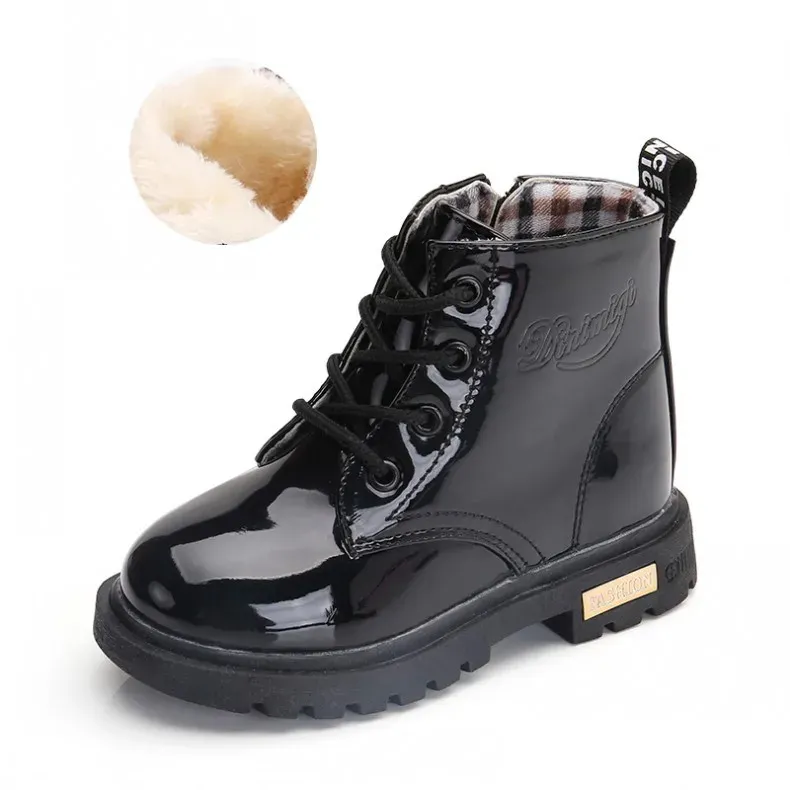 Kids Girls Boys Boots Non-slip Wear-resistant Soft Bottom Children Boys Girls Shoes Handsome Fashion Kids Warm Shoes Kids Girls Boys Boots Non-slip Wear-resistant Soft Bottom Children Boys Girls Shoes Handsome Fashion Kids Warm Shoes