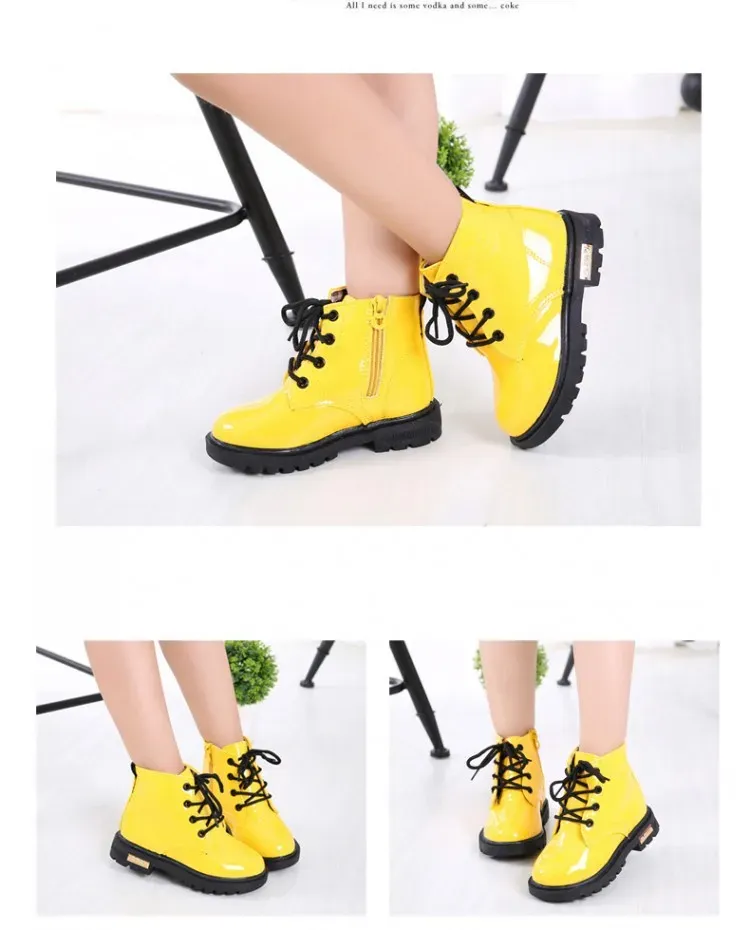 Kids Girls Boys Boots Non-slip Wear-resistant Soft Bottom Children Boys Girls Shoes Handsome Fashion Kids Warm Shoes Kids Girls Boys Boots Non-slip Wear-resistant Soft Bottom Children Boys Girls Shoes Handsome Fashion Kids Warm Shoes