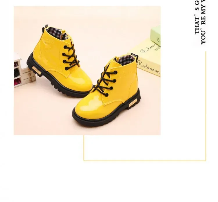Kids Girls Boys Boots Non-slip Wear-resistant Soft Bottom Children Boys Girls Shoes Handsome Fashion Kids Warm Shoes Kids Girls Boys Boots Non-slip Wear-resistant Soft Bottom Children Boys Girls Shoes Handsome Fashion Kids Warm Shoes