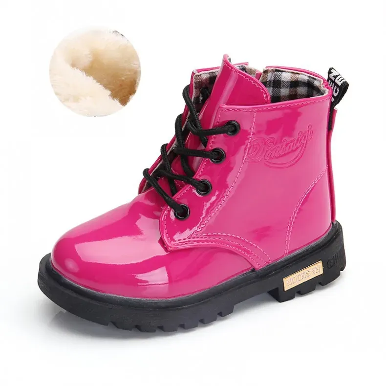 Kids Girls Boys Boots Non-slip Wear-resistant Soft Bottom Children Boys Girls Shoes Handsome Fashion Kids Warm Shoes Kids Girls Boys Boots Non-slip Wear-resistant Soft Bottom Children Boys Girls Shoes Handsome Fashion Kids Warm Shoes