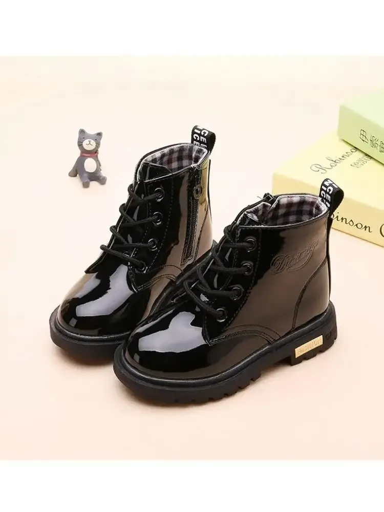 Kids Girls Boys Boots Non-slip Wear-resistant Soft Bottom Children Boys Girls Shoes Handsome Fashion Kids Warm Shoes Kids Girls Boys Boots Non-slip Wear-resistant Soft Bottom Children Boys Girls Shoes Handsome Fashion Kids Warm Shoes