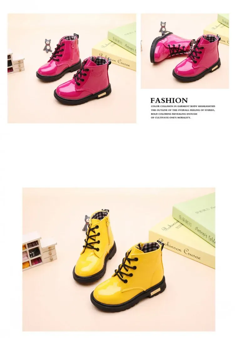 Kids Girls Boys Boots Non-slip Wear-resistant Soft Bottom Children Boys Girls Shoes Handsome Fashion Kids Warm Shoes Kids Girls Boys Boots Non-slip Wear-resistant Soft Bottom Children Boys Girls Shoes Handsome Fashion Kids Warm Shoes