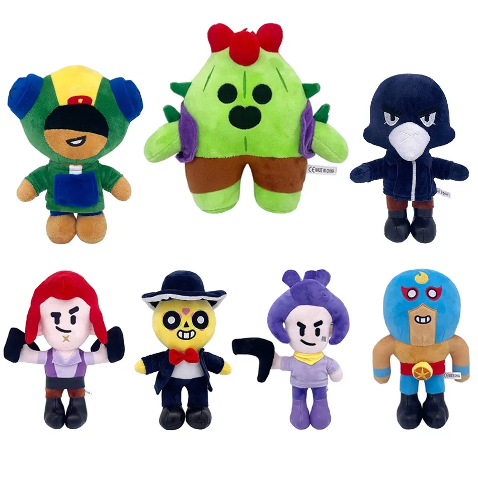 Cartoon Supercell Spike Plush Toy Cotton Pillow Dolls Cute Game Character s Game Peripherals Cartoon Supercell Spike Plush Toy Cotton Pillow Dolls Cute Game Character s Game Peripherals