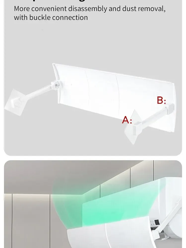 Air Conditioning Wind Shield Infant Anti Direct Blowing Adjustable Wind Guide Cover Outlet Baffle Dust Cover Air Conditioning Wind Shield Infant Anti Direct Blowing Adjustable Wind Guide Cover Outlet Baffle Dust Cover