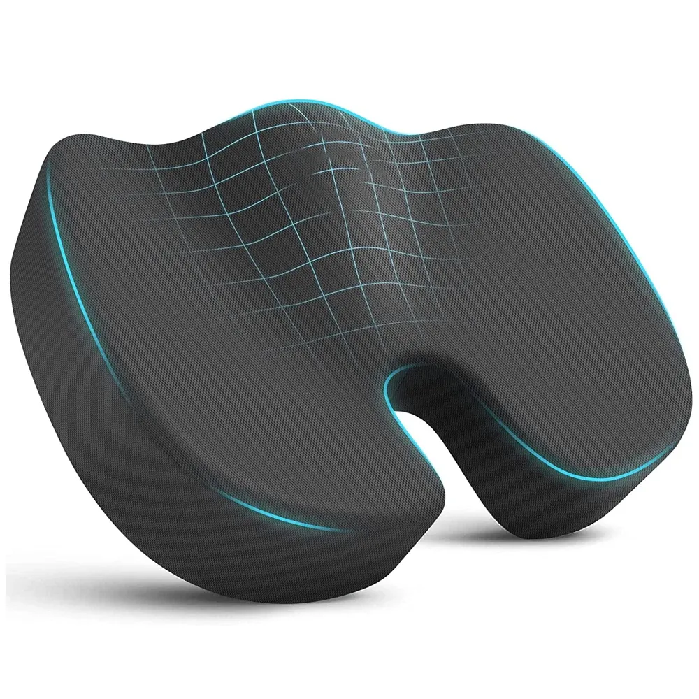 1Pcs Coccyx Seat Cushion Memory Foam U-Shaped Pillow for Chair Cushion Pad Car Office for Tailbone Pain Massage Pillow 1Pcs Coccyx Seat Cushion Memory Foam U-Shaped Pillow for Chair Cushion Pad Car Office for Tailbone Pain Massage Pillow