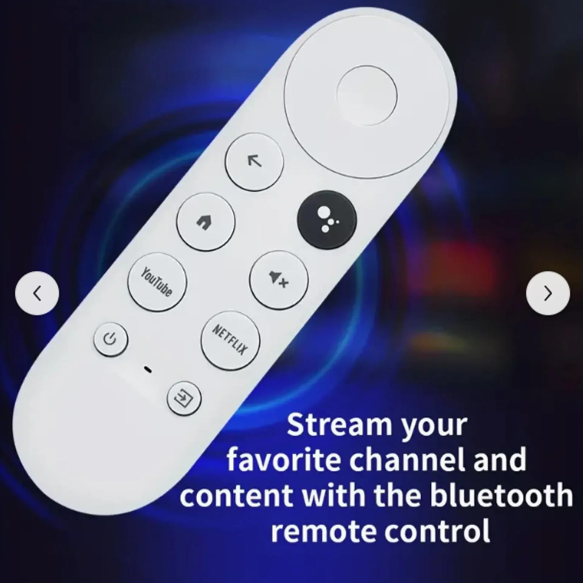 Replacement Remote Control New G9N9N Chromecast Remote Replacement For Google TV Chromecast 4K Snow Streaming Media Player Replacement Remote Control New G9N9N Chromecast Remote Replacement For Google TV Chromecast 4K Snow Streaming Media Player