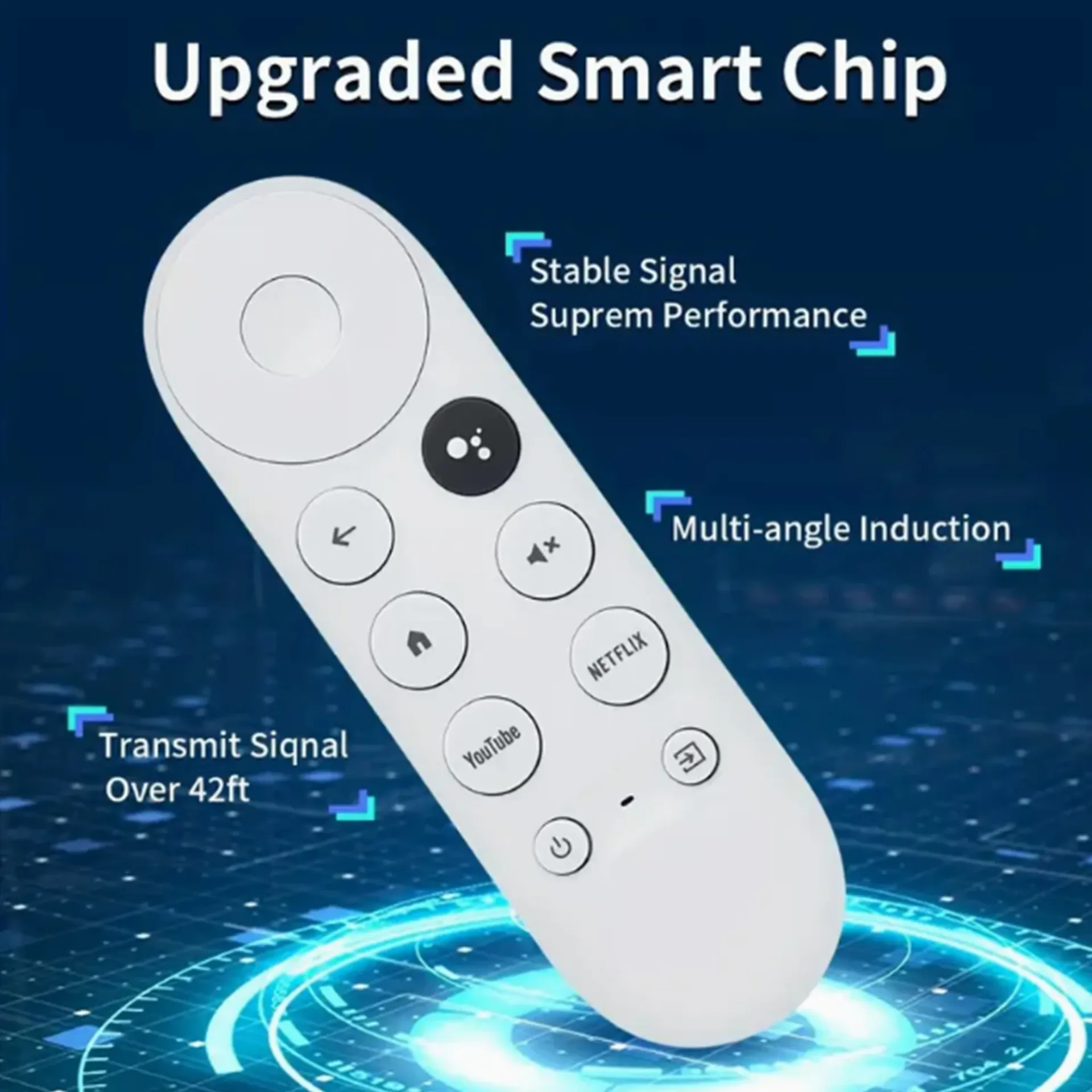 ⁦שלט רחוק תואם Google Chromecast TV⁩ – תמונה ⁦6⁩