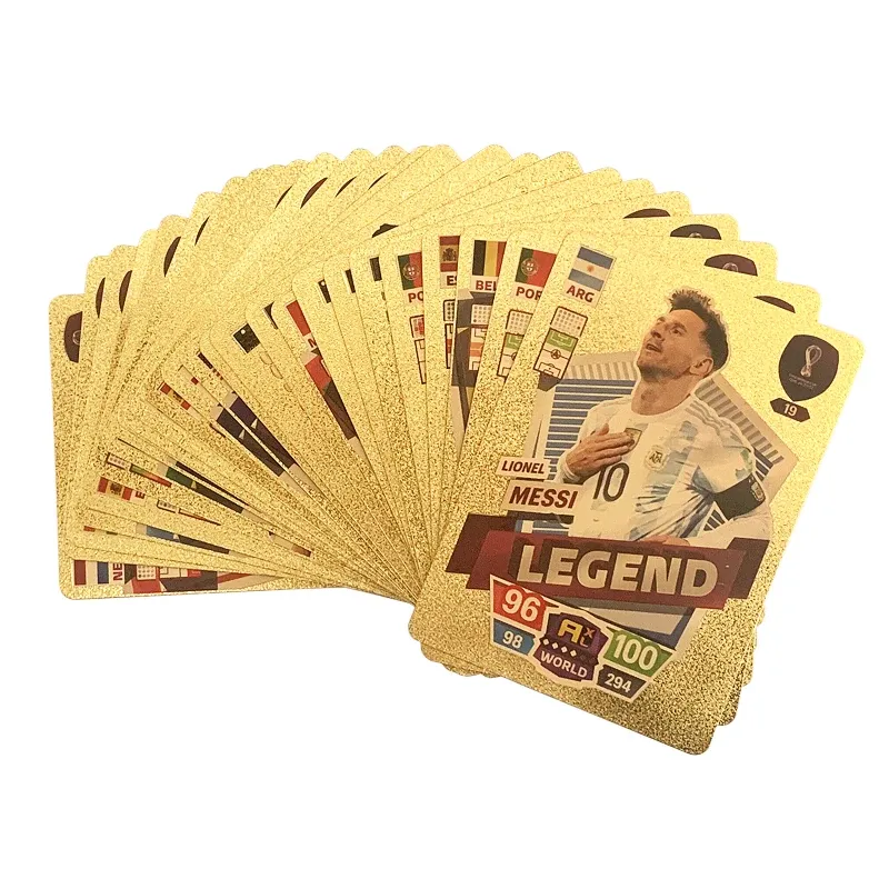 2024 Football Cards Star Limited Edition Signature Series Trading Football Player Card Fan Gift Pack Gold Black Silver Colorful 2024 Football Cards Star Limited Edition Signature Series Trading Football Player Card Fan Gift Pack Gold Black Silver Colorful