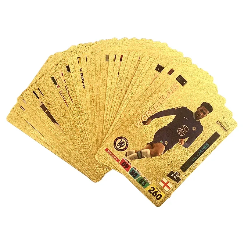 2024 Football Cards Star Limited Edition Signature Series Trading Football Player Card Fan Gift Pack Gold Black Silver Colorful 2024 Football Cards Star Limited Edition Signature Series Trading Football Player Card Fan Gift Pack Gold Black Silver Colorful