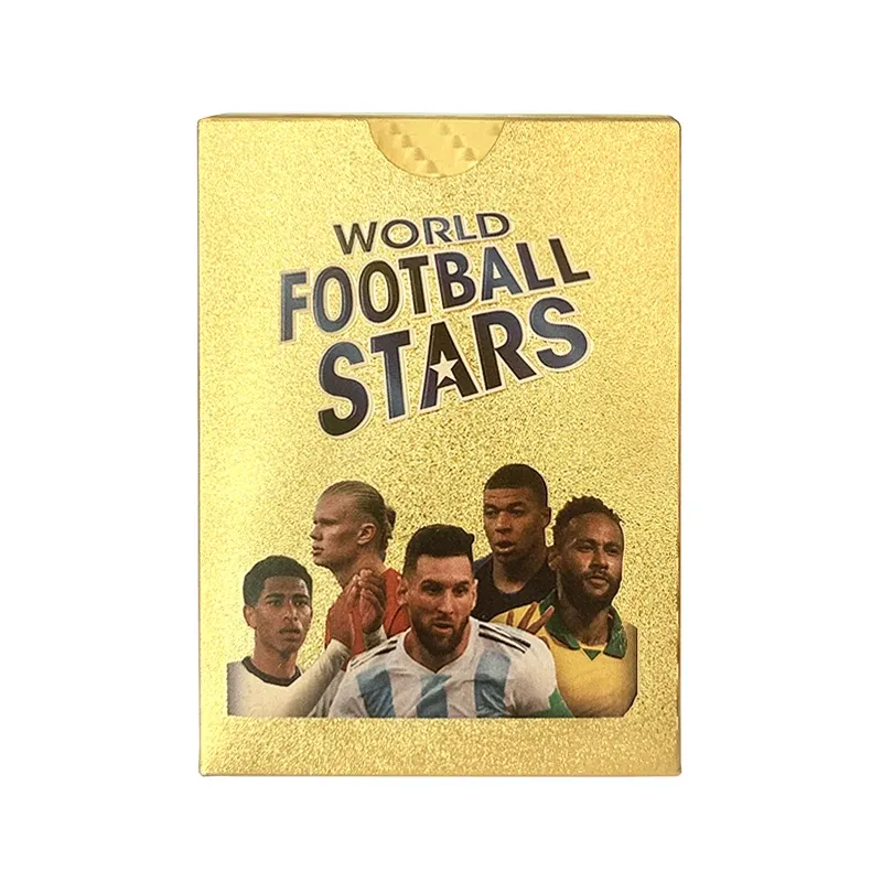 2024 Football Cards Star Limited Edition Signature Series Trading Football Player Card Fan Gift Pack Gold Black Silver Colorful 2024 Football Cards Star Limited Edition Signature Series Trading Football Player Card Fan Gift Pack Gold Black Silver Colorful